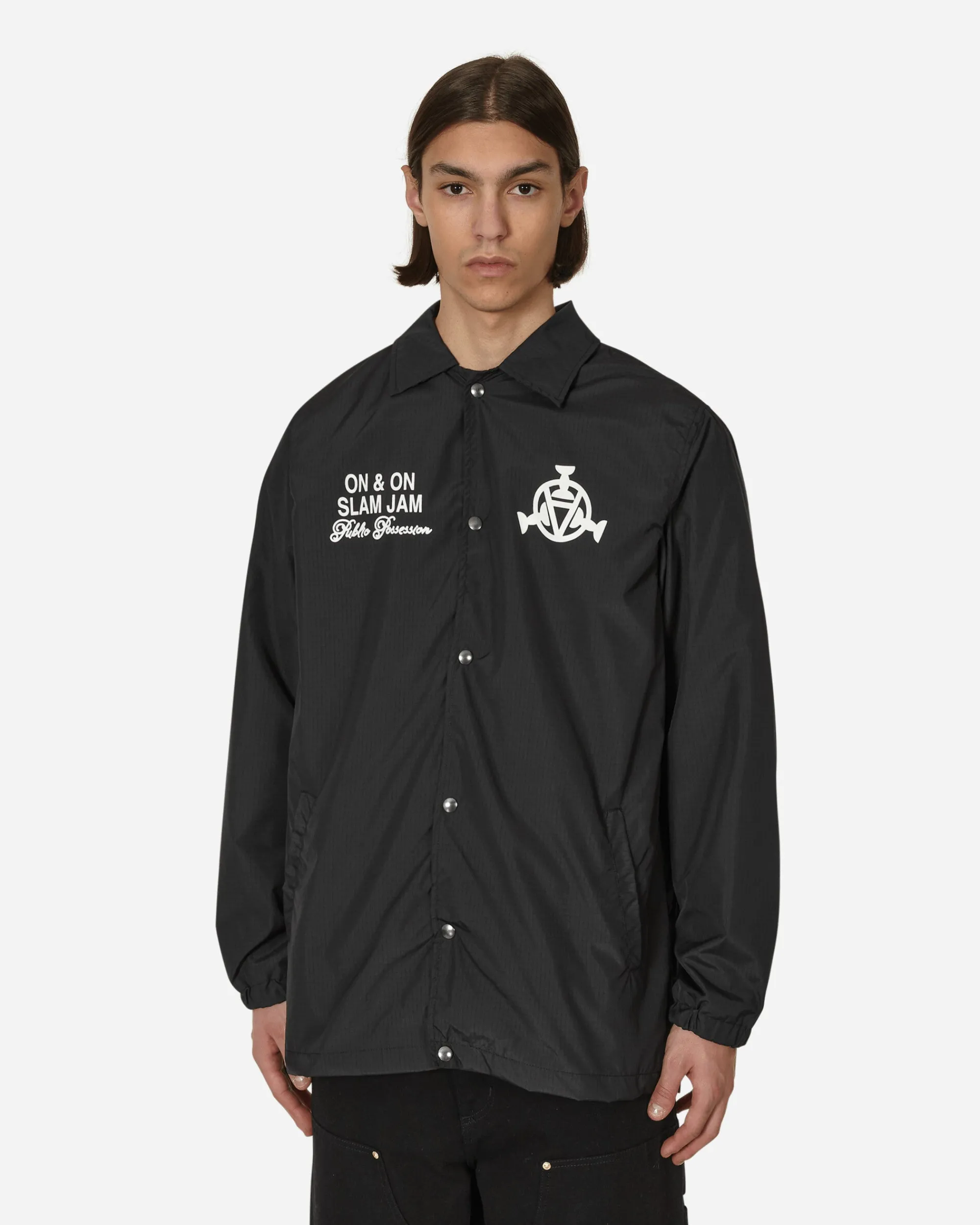 Public Possession Coats And Jackets^Slam Jam Realize Your Ideas Coach Jacket Black
