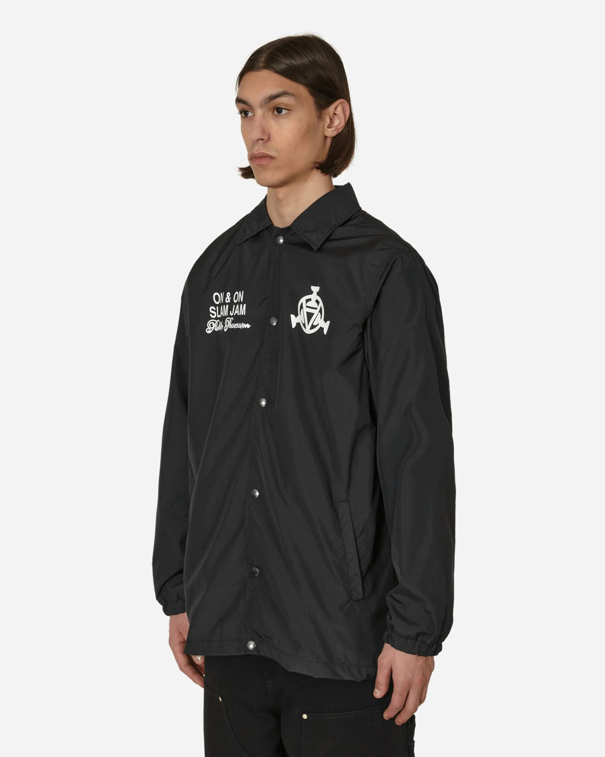 Public Possession Coats And Jackets^Slam Jam Realize Your Ideas Coach Jacket Black