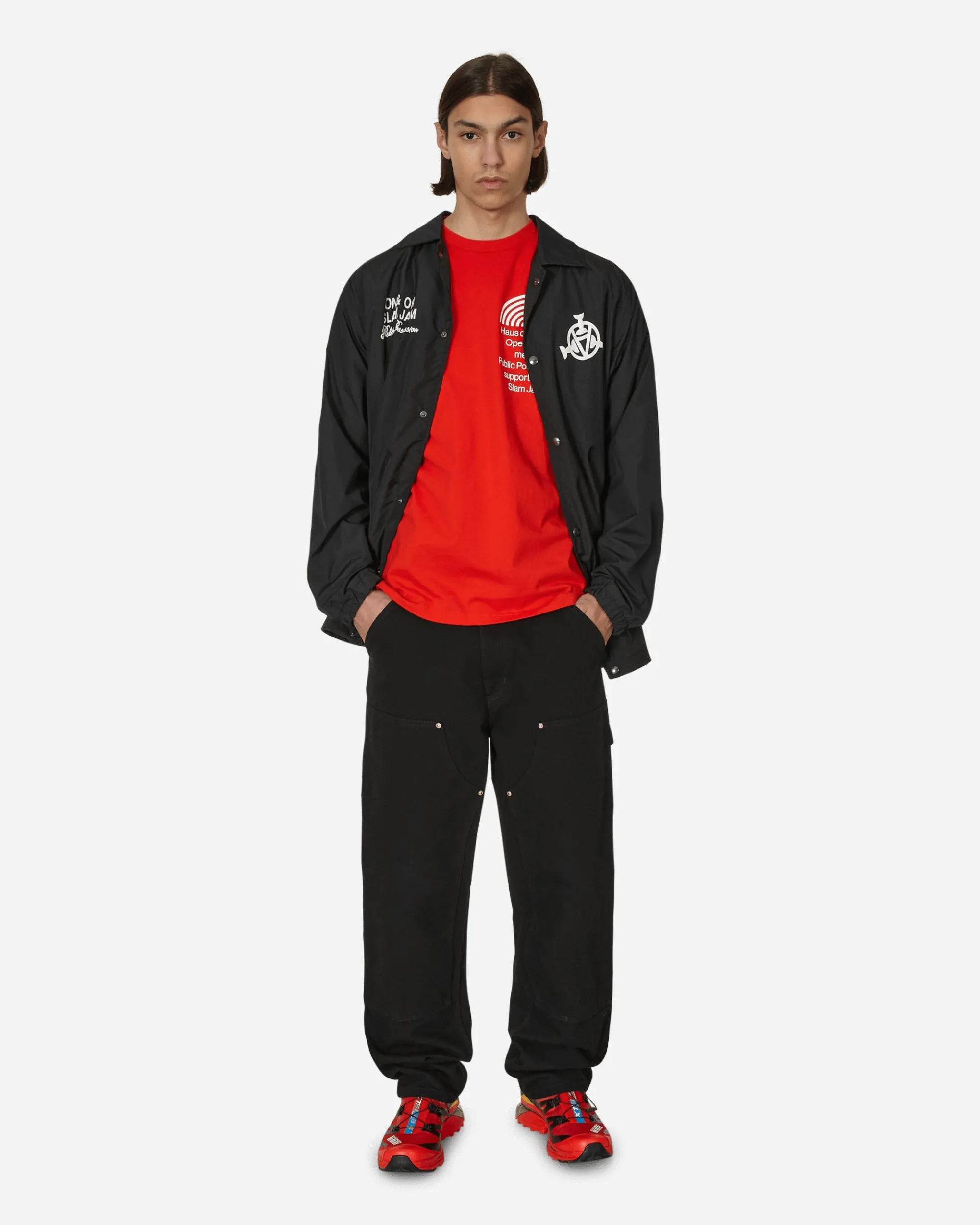 Public Possession Coats And Jackets^Slam Jam Realize Your Ideas Coach Jacket Black