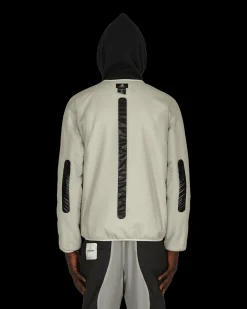 Converse Coats And Jackets^Slam Jam Sherpa Reversible Jacket Grey