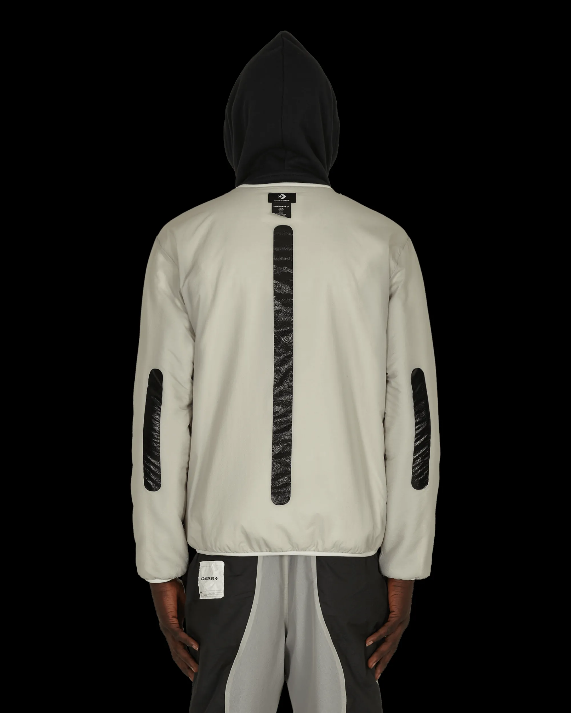Converse Coats And Jackets^Slam Jam Sherpa Reversible Jacket Grey