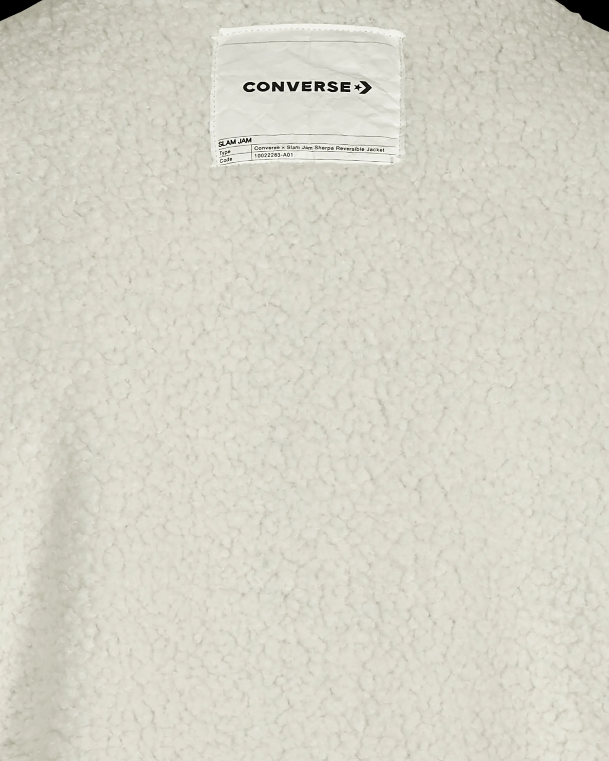 Converse Coats And Jackets^Slam Jam Sherpa Reversible Jacket Grey