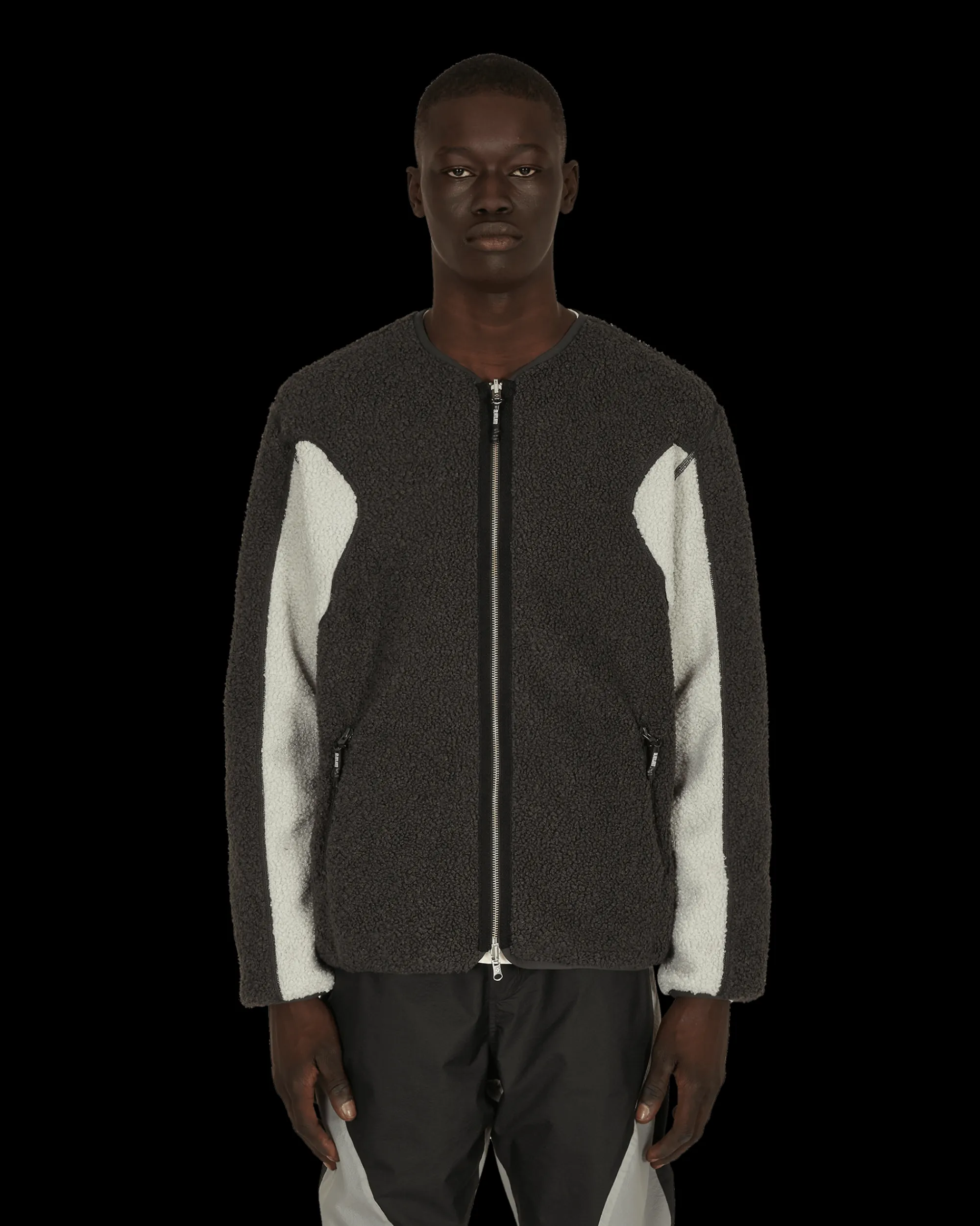 Converse Coats And Jackets^Slam Jam Sherpa Reversible Jacket Black