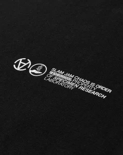 Neighborhood T-Shirts^Slam Jam SRL MIL T-Shirt Black
