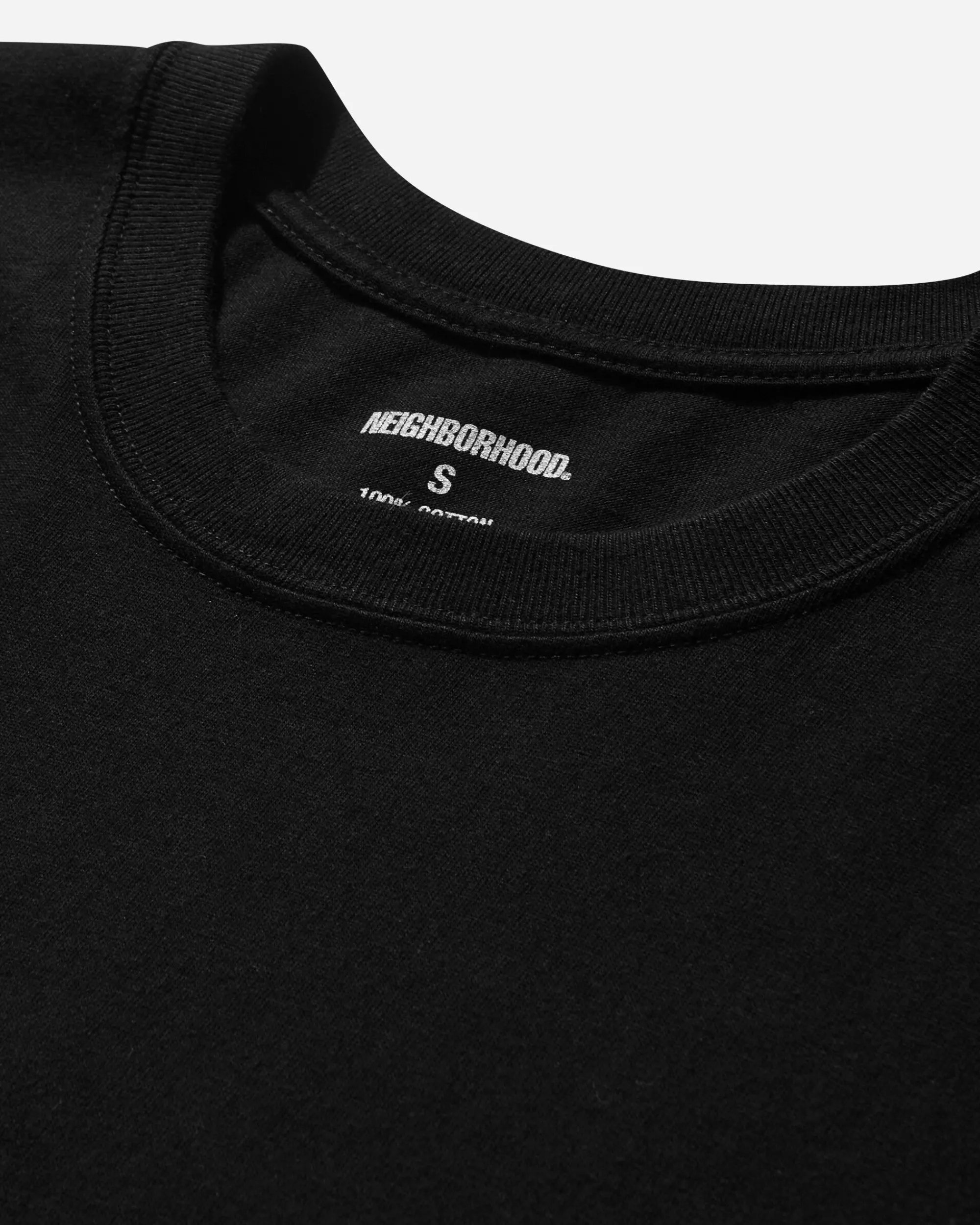 Neighborhood T-Shirts^Slam Jam SRL MIL T-Shirt Black