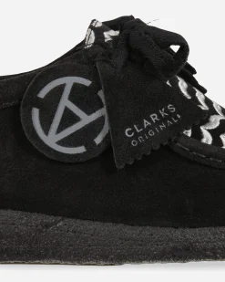 Clarks Classic Shoes^Slam Jam Wallabee Shoes Black