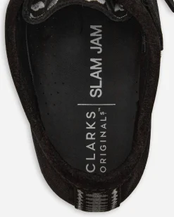 Clarks Classic Shoes^Slam Jam Wallabee Shoes Black