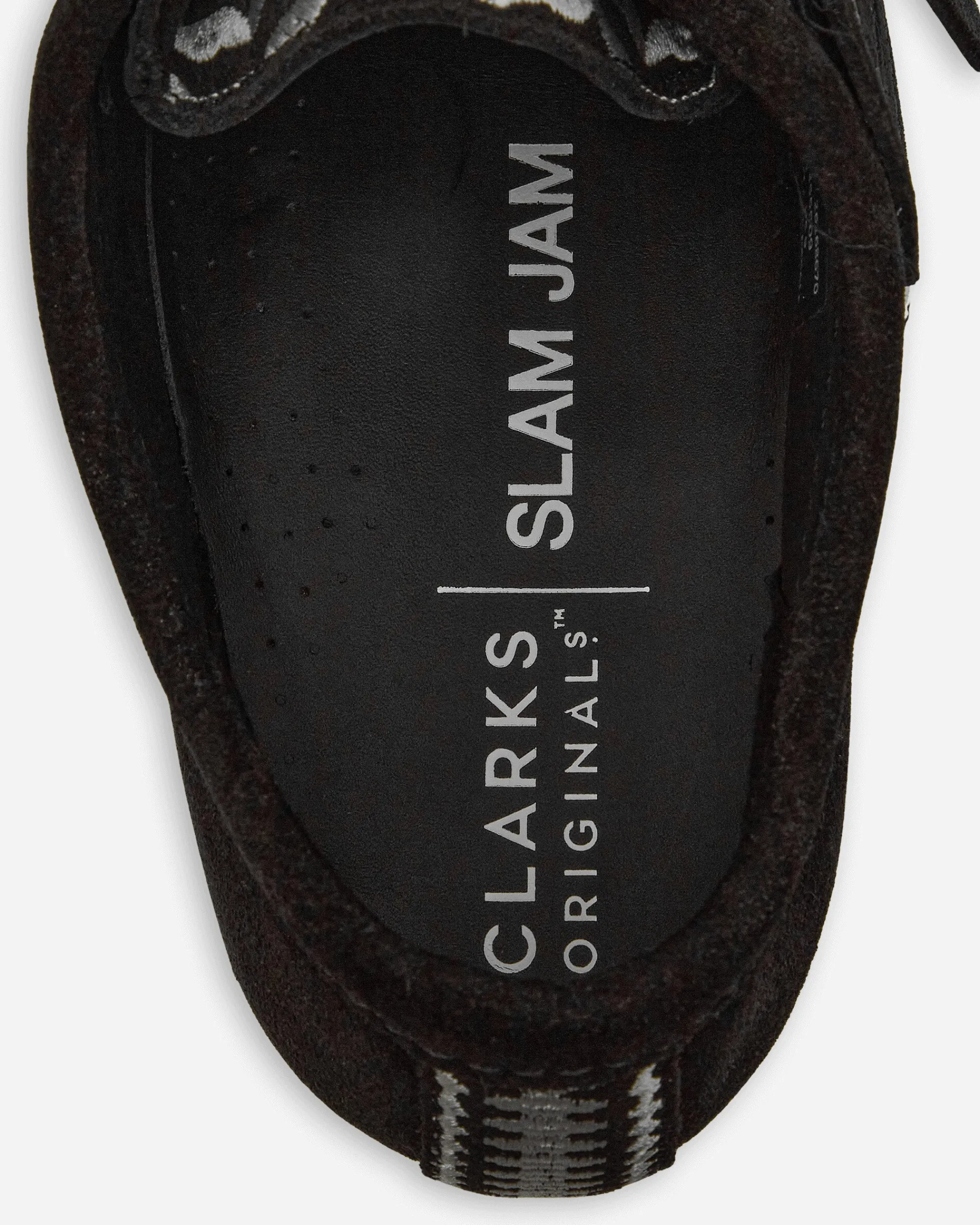 Clarks Classic Shoes^Slam Jam Wallabee Shoes Black