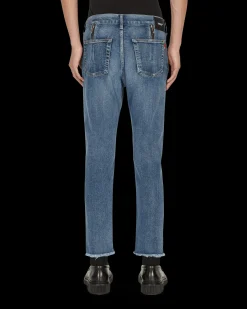 Undercover Pants^Slim Denim Pants Blue