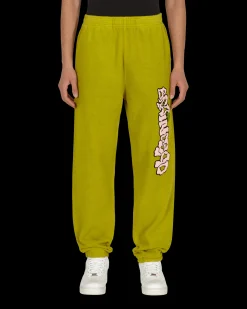 Brain Dead Pants^Slime Reverse Fleece Sweatpants Red