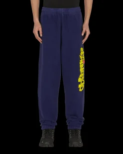 Brain Dead Pants^Slime Reverse Fleece Sweatpants Blue