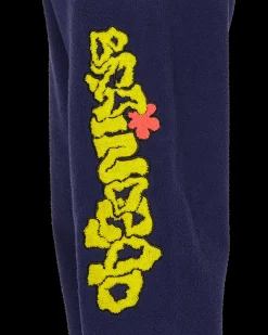 Brain Dead Pants^Slime Reverse Fleece Sweatpants Blue