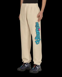 Brain Dead Pants^Slime Reverse Fleece Sweatpants Beige