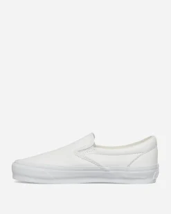 Vans Sneakers·Slip-On|Sneakers·Slip-On^Slip-On Reissue 98 LX Leather Sneakers White