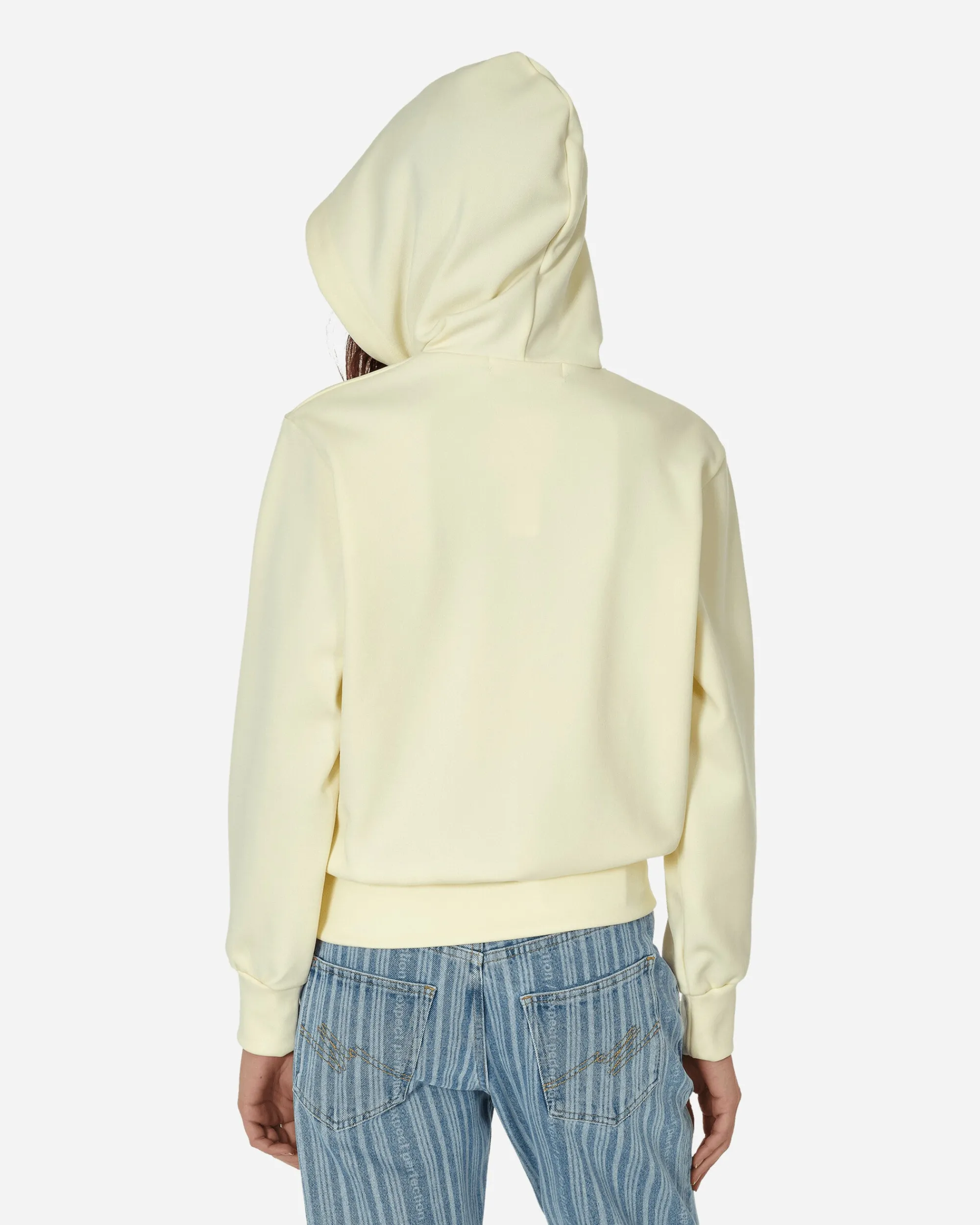 Comme Des Garçons Play Sweatshirts^Small Heart Hooded Sweatshirt Beige