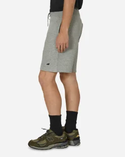 New Balance Shorts^Small Logo Sweatshorts Athletic Grey