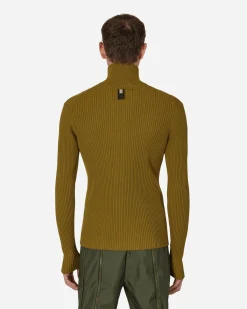 1017 ALYX 9SM Knitwear^Small Rib Zip-Up Sweater Green