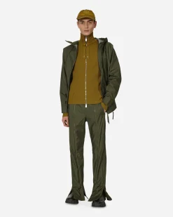 1017 ALYX 9SM Knitwear^Small Rib Zip-Up Sweater Green