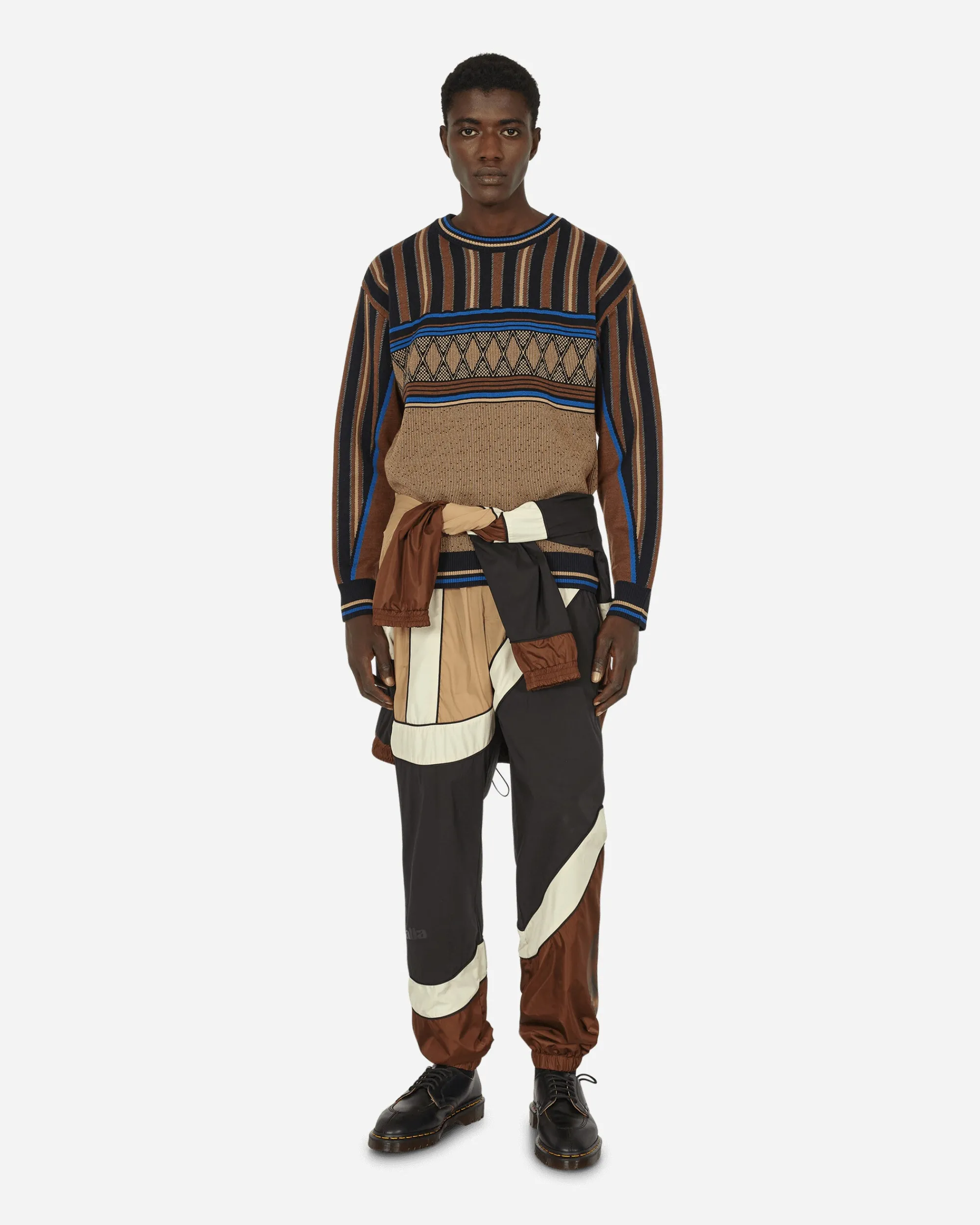 Ahluwalia Pants^Smiley Abuja Track Pants Camel