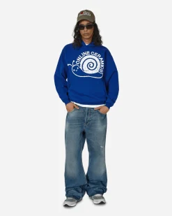 Online Ceramics Sweatshirts^Snail Logo Hoodie Blue