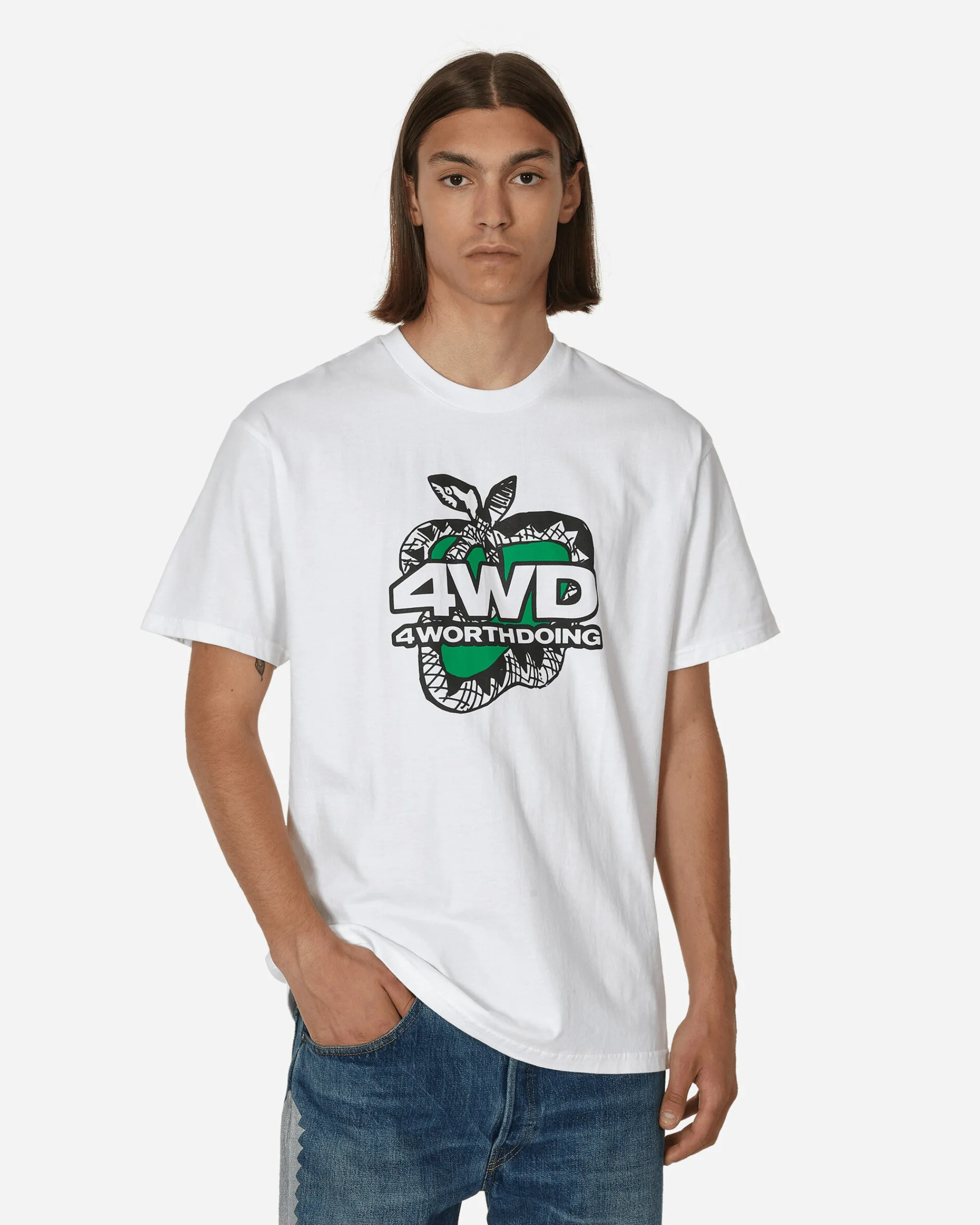 4 Worth Doing T-Shirts^Snake City T-Shirt White