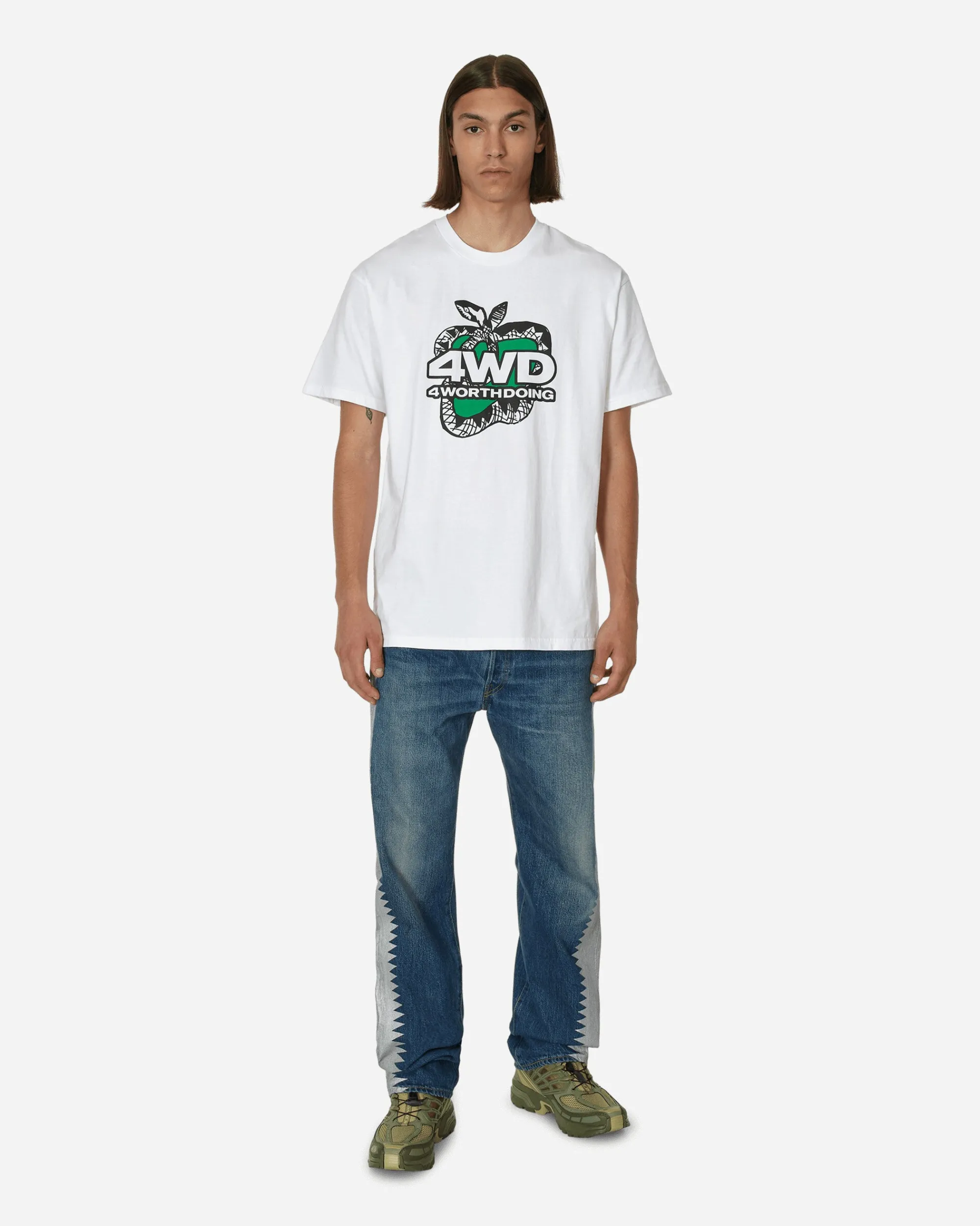 4 Worth Doing T-Shirts^Snake City T-Shirt White