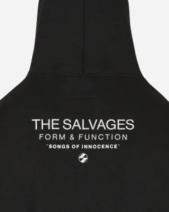 The Salvages Sweatshirts^Snap OS Hooded Sweatshirt Black