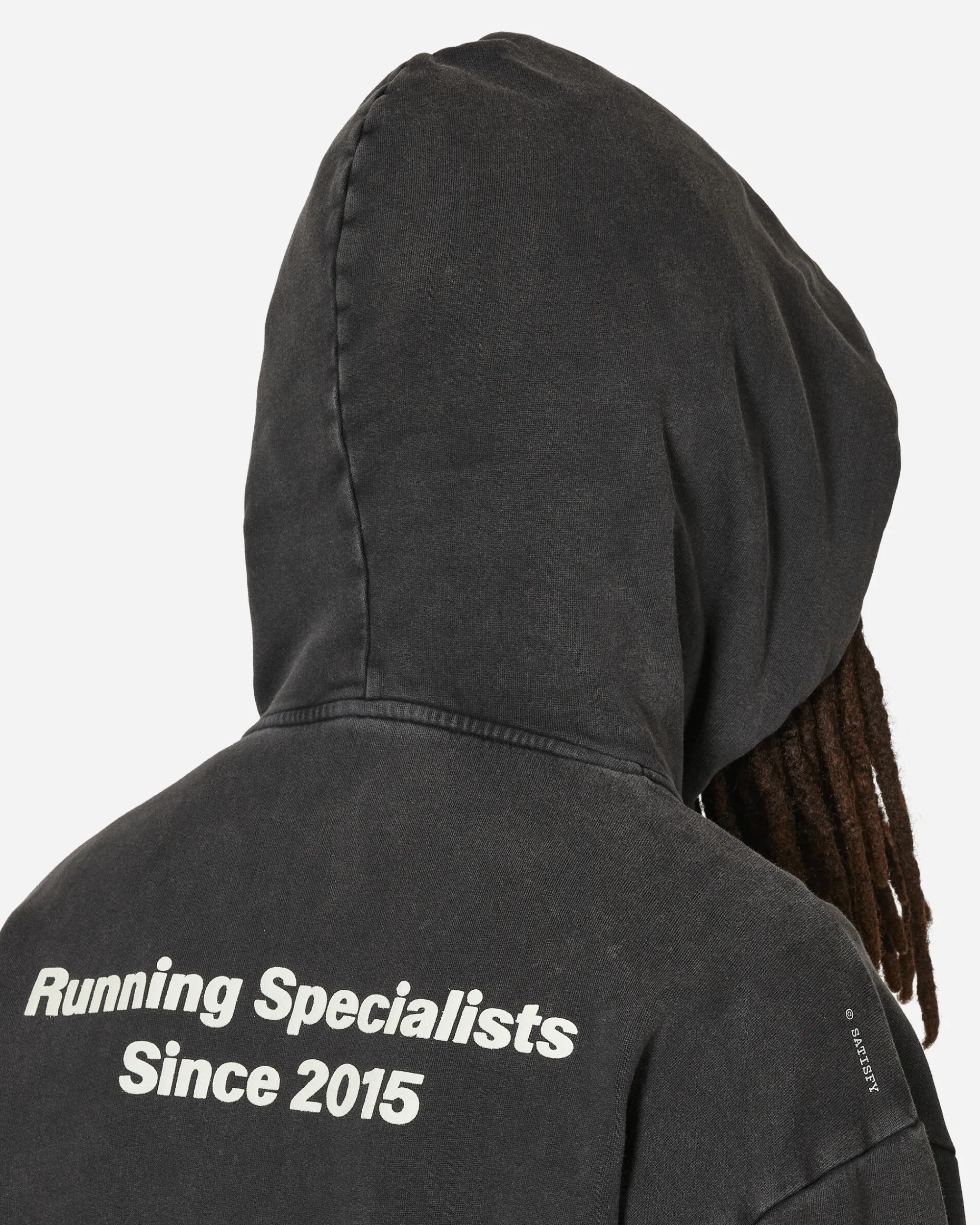 Satisfy Sweatshirts^SoftCell Hooded Sweatshirt Aged Black