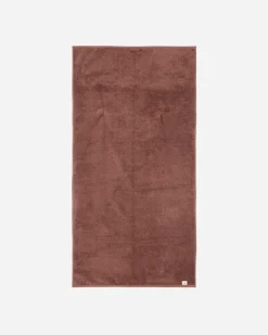 Tekla Textile^Solid Bath Towel Kodiak Brown