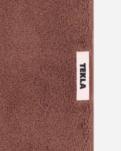 Tekla Textile^Solid Bath Towel Kodiak Brown