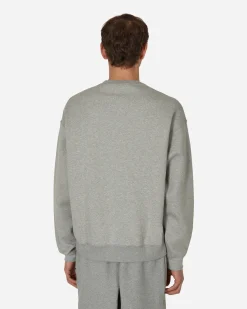 Nike Sweatshirts^Solo Swoosh Crewneck Sweatshirt Grey