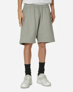 Nike Shorts^Solo Swoosh Fleece Shorts Grey Heather