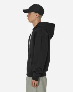 Nike Sweatshirts^Solo Swoosh Full-Zip Hooded Sweatshirt Black