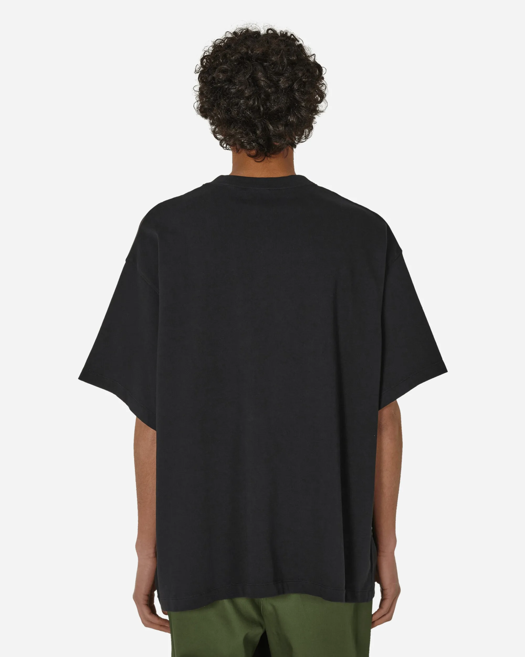 Nike T-Shirts^Solo Swoosh Heavyweight T-Shirt Black