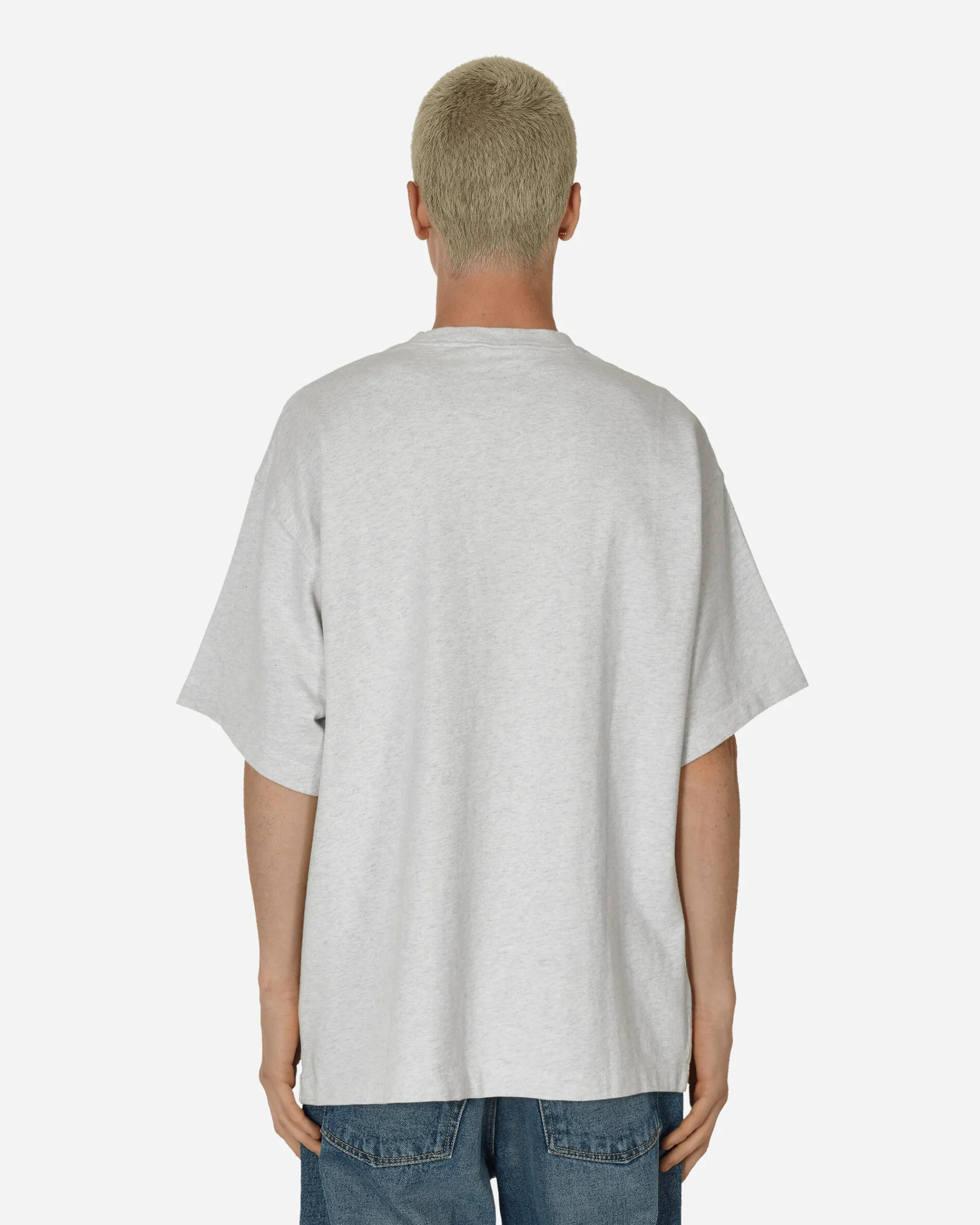Nike T-Shirts^Solo Swoosh Heavyweight T-Shirt Birch Heather