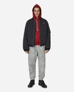 Nike Sweatshirts^Solo Swoosh Hooded Sweatshirt Team Red