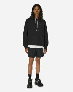 Nike Sweatshirts^Solo Swoosh Hooded Sweatshirt Black