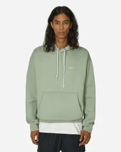Nike Sweatshirts^Solo Swoosh Hooded Sweatshirt Jade Horizon