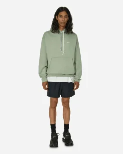 Nike Sweatshirts^Solo Swoosh Hooded Sweatshirt Jade Horizon