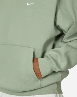 Nike Sweatshirts^Solo Swoosh Hooded Sweatshirt Jade Horizon