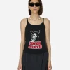 Hysteric Glamour T-Shirts^Speak No Evil Tank Top Black