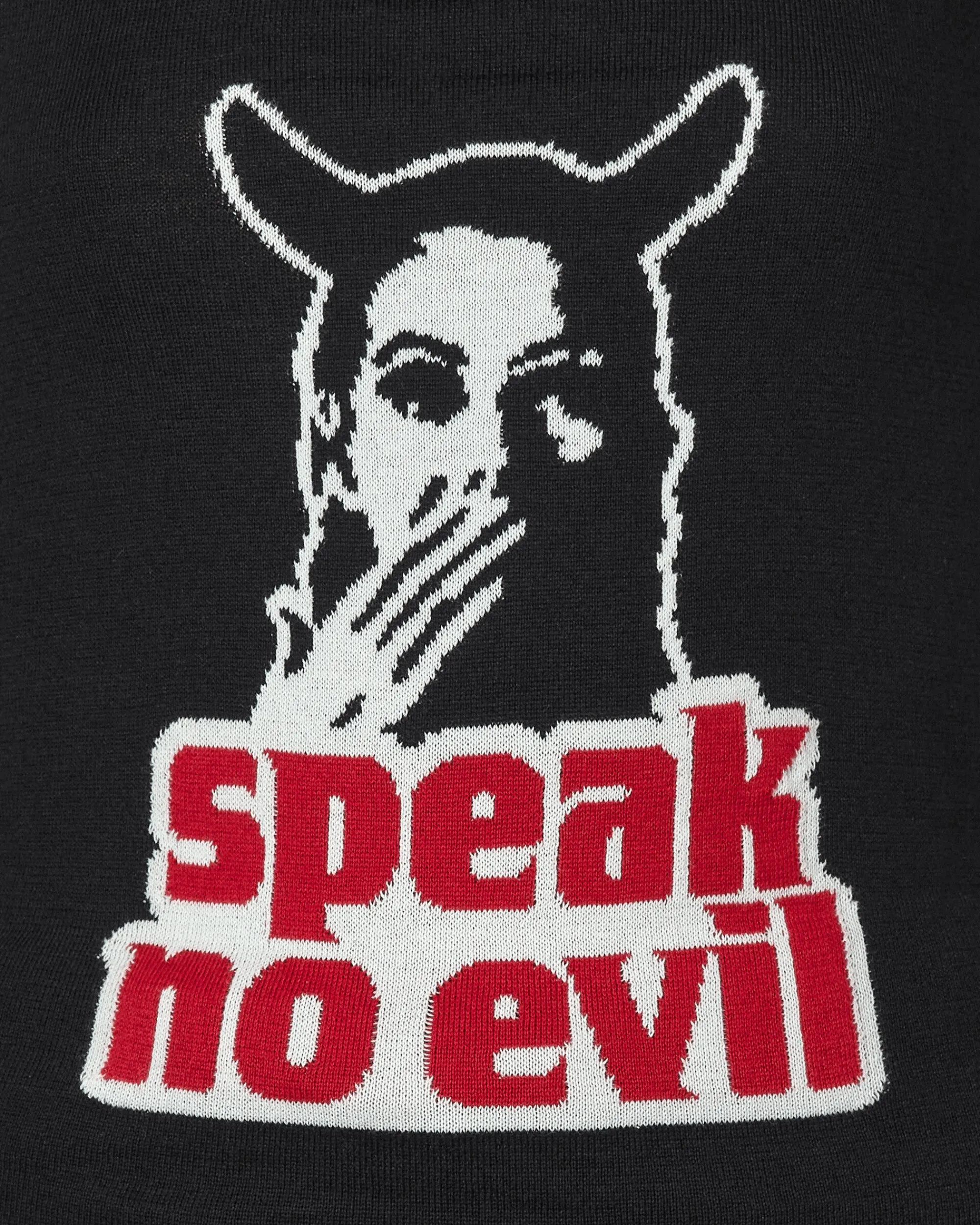 Hysteric Glamour T-Shirts^Speak No Evil Tank Top Black