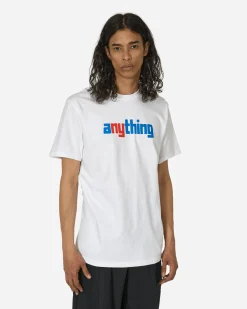 aNYthing T-Shirts^Speedball Logo T-Shirt White