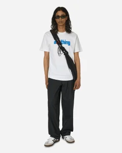 aNYthing T-Shirts^Speedball Logo T-Shirt White