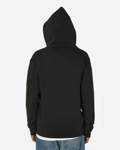 aNYthing Sweatshirts^Speedball Logo Zip-Up Hoodie Black