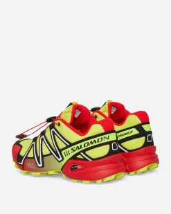 Salomon Sneakers·Low|Sneakers^Speedcross 3 Sneakers Sulphur Spring / High Risk Red / Black