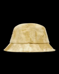 Brain Dead Hats|Hats^Spikey Bleached Cord Bucket Hat Yellow