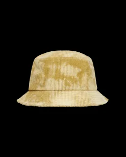 Brain Dead Hats|Hats^Spikey Bleached Cord Bucket Hat Yellow