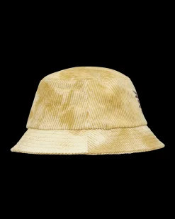 Brain Dead Hats|Hats^Spikey Bleached Cord Bucket Hat Yellow