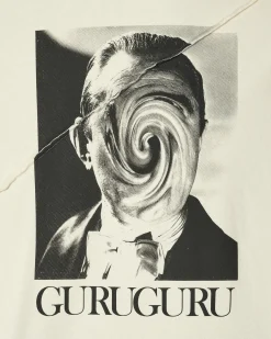 Undercover T-Shirts^Spiral Switching T-Shirt Ivory